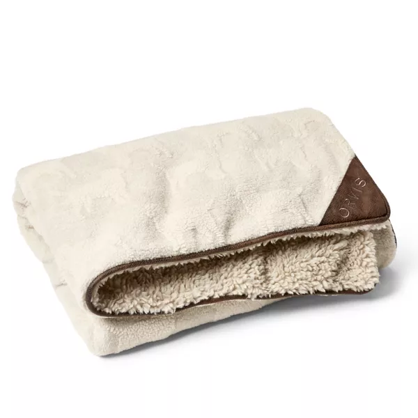 Embossed Sherpa Throw