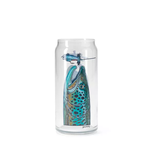 DeYoung Fish Beer Can Pilsner Glass