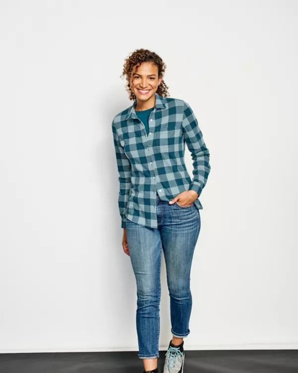 Women's Snowy River Brushed Knit Long-Sleeved Shirt