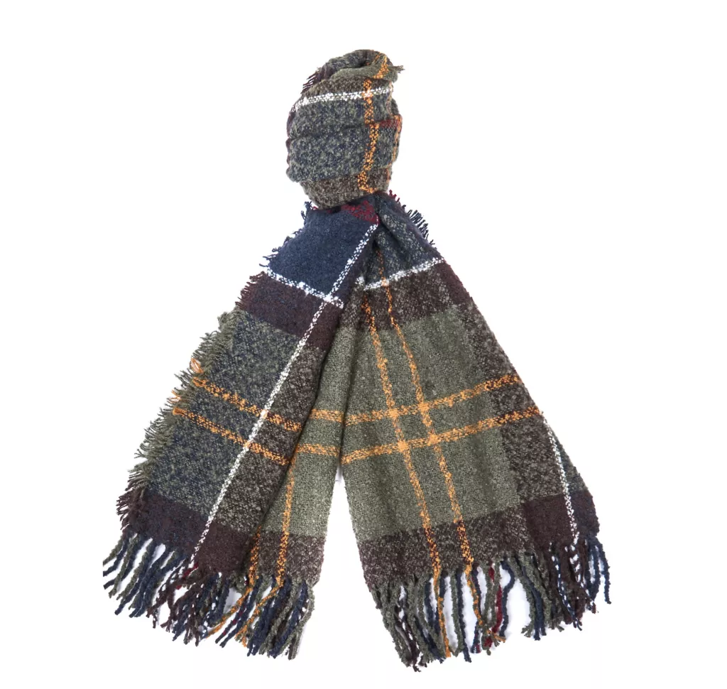 Barbour® Tartan Boucl�� Scarf