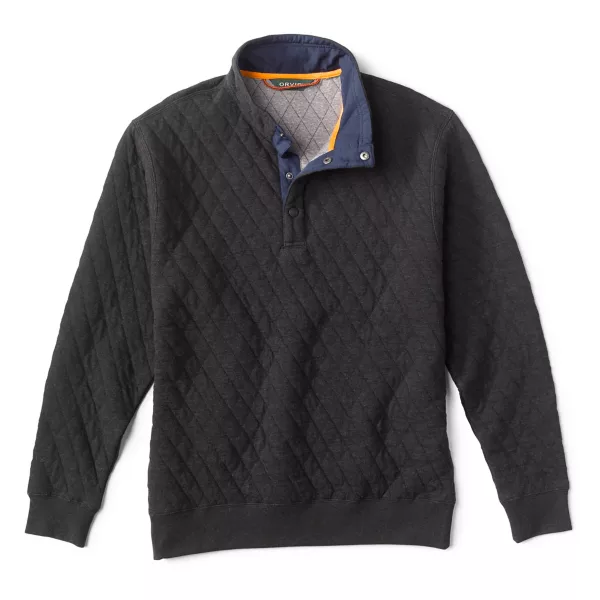 Outdoor Quilted Snap Sweatshirt