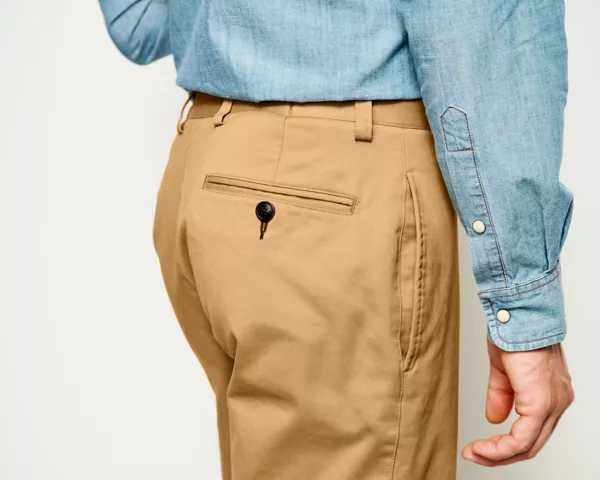 Ultimate Khakis Plain Front