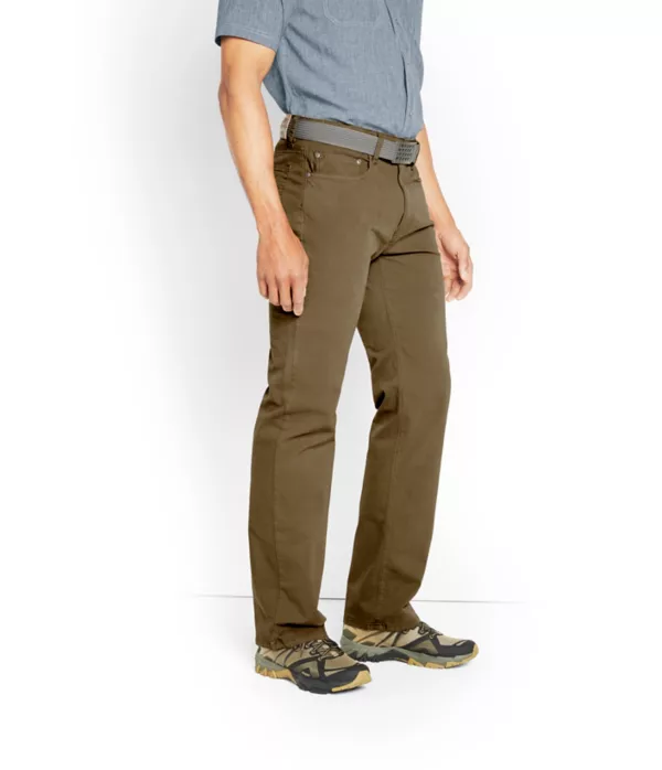 5-Pocket Stretch Twill Pants