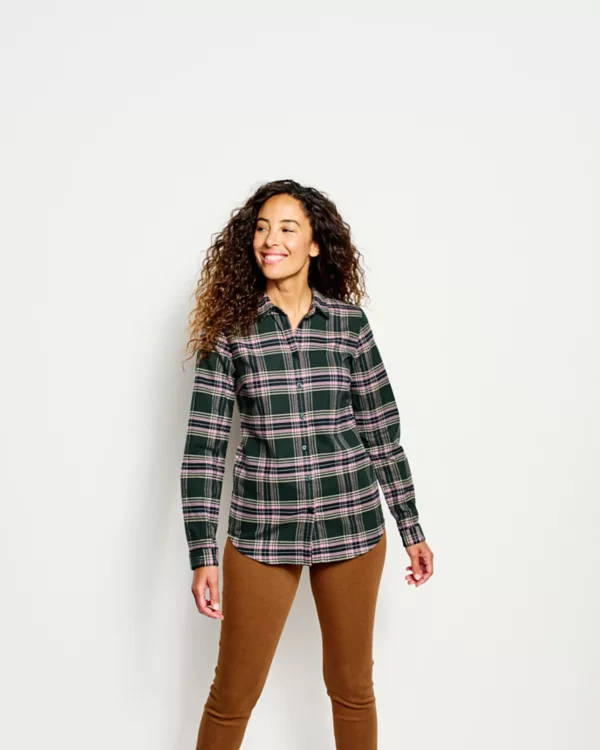 Women's Lodge Flannel Plaid Shirt