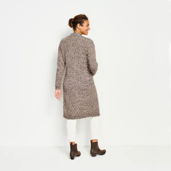 Marled Sweater Duster
