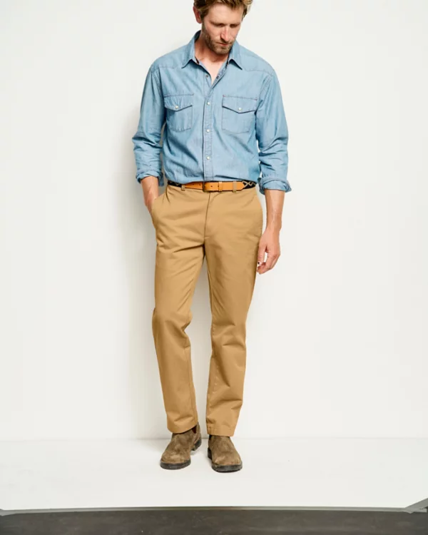 Ultimate Khakis Plain Front