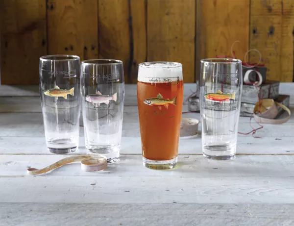 Angler's Pint Glass