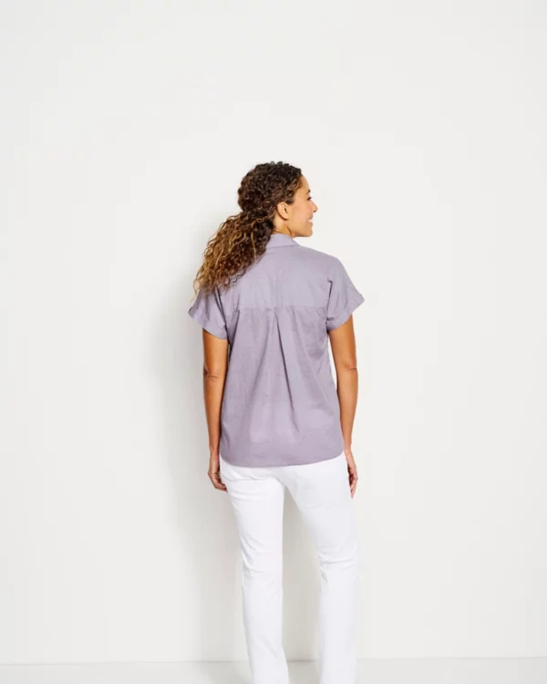 Easy Printed Short-Sleeved Camp Shirt