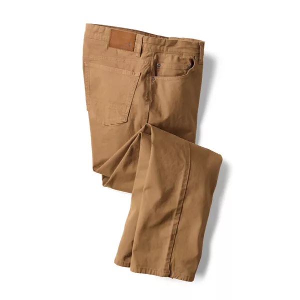 5-Pocket Stretch Twill Pants