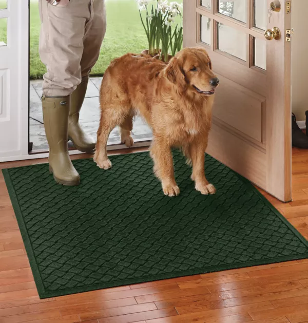 Basketweave Recycled Water Trapper® Mat