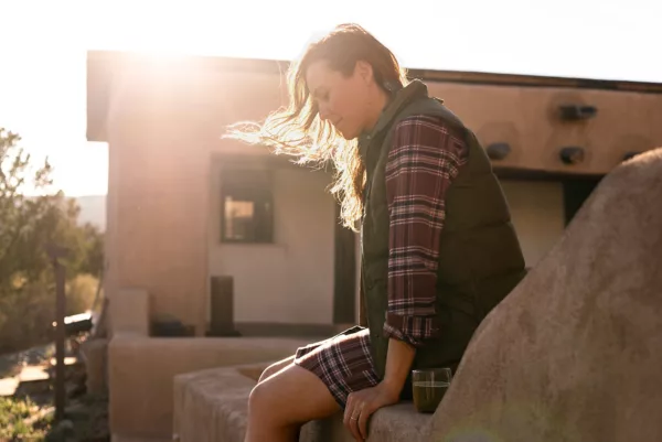 Lodge Flannel Shirt Dress