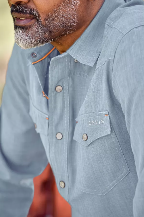 Tech Chambray Western Shirt