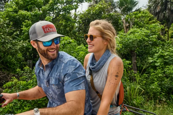 DriCast™ Printed Diamond Scarf