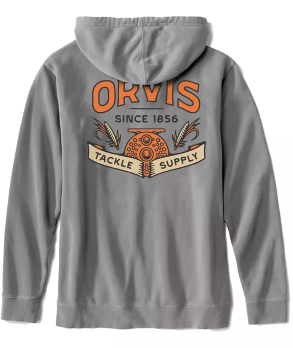 Vintage Reel and Flies Hoodie