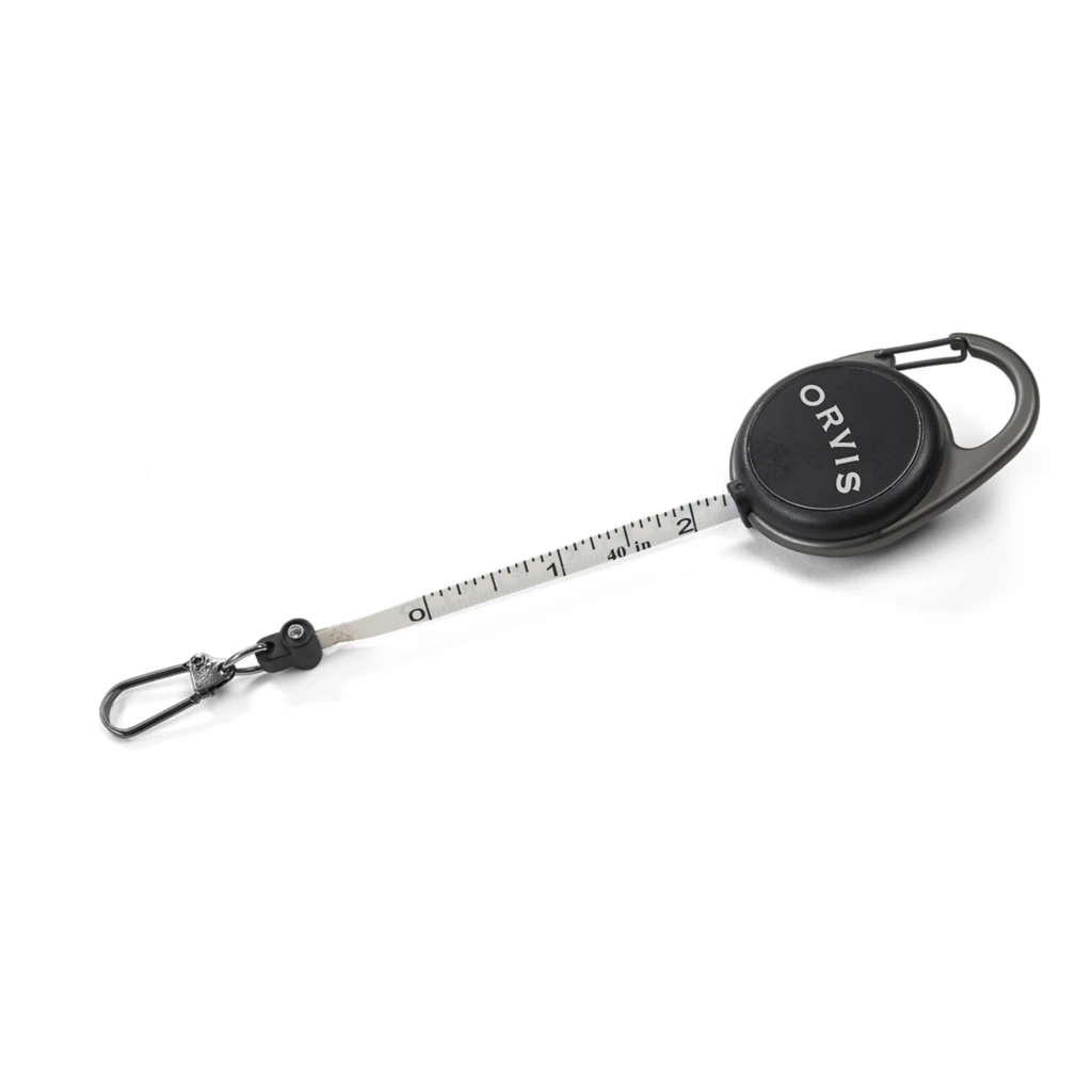 Black Nickel Carabiner Tape Measure Zinger Combo