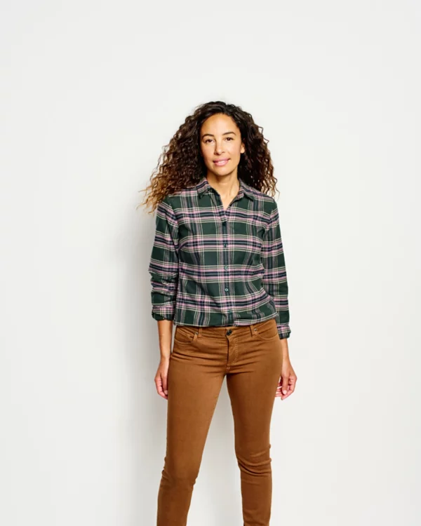 Women's Lodge Flannel Plaid Shirt