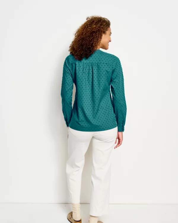 Wander Long-Sleeved Textured Shirt