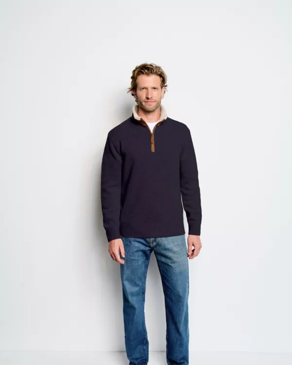 Stowe Quarter-Zip Sweater