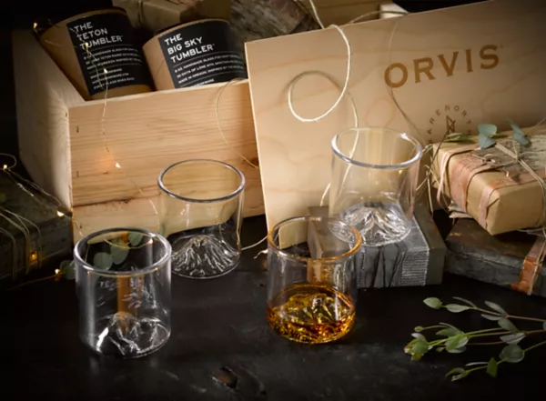 North Drinkware Mountain Whiskey Tumblers
