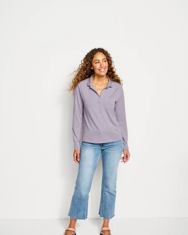 Perfect Long-Sleeved Polo