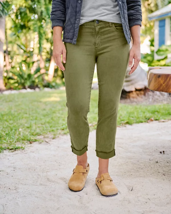 Kut from the Kloth® Stretch Twill Amy Crop