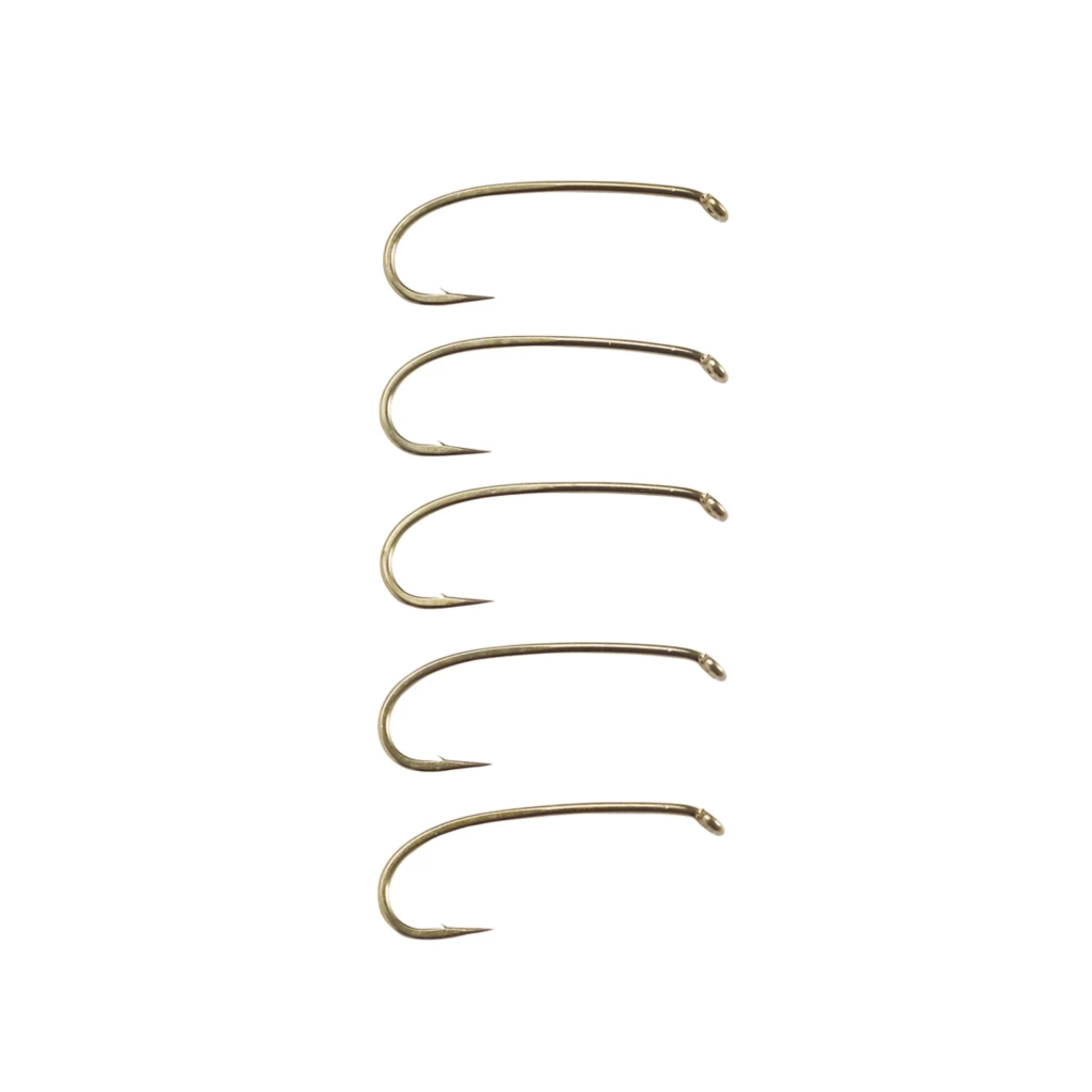 Heavy Wire Curved Nymph Hook - Box of 50