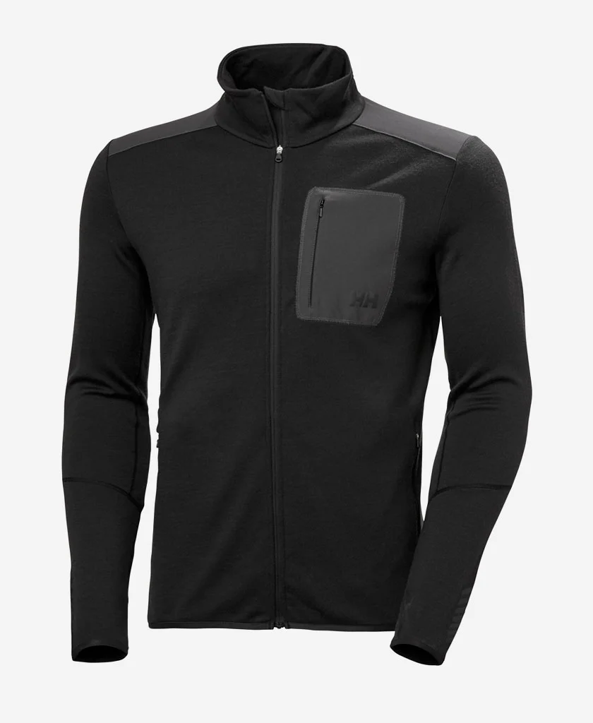 LIFA MERINO MIDLAYER, Black