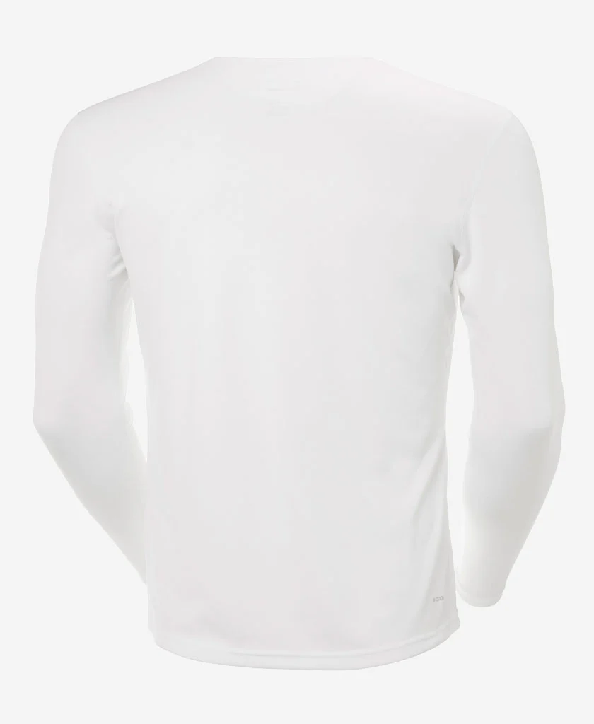 HH TECH CREW LONG SLEEVE SHIRT, White
