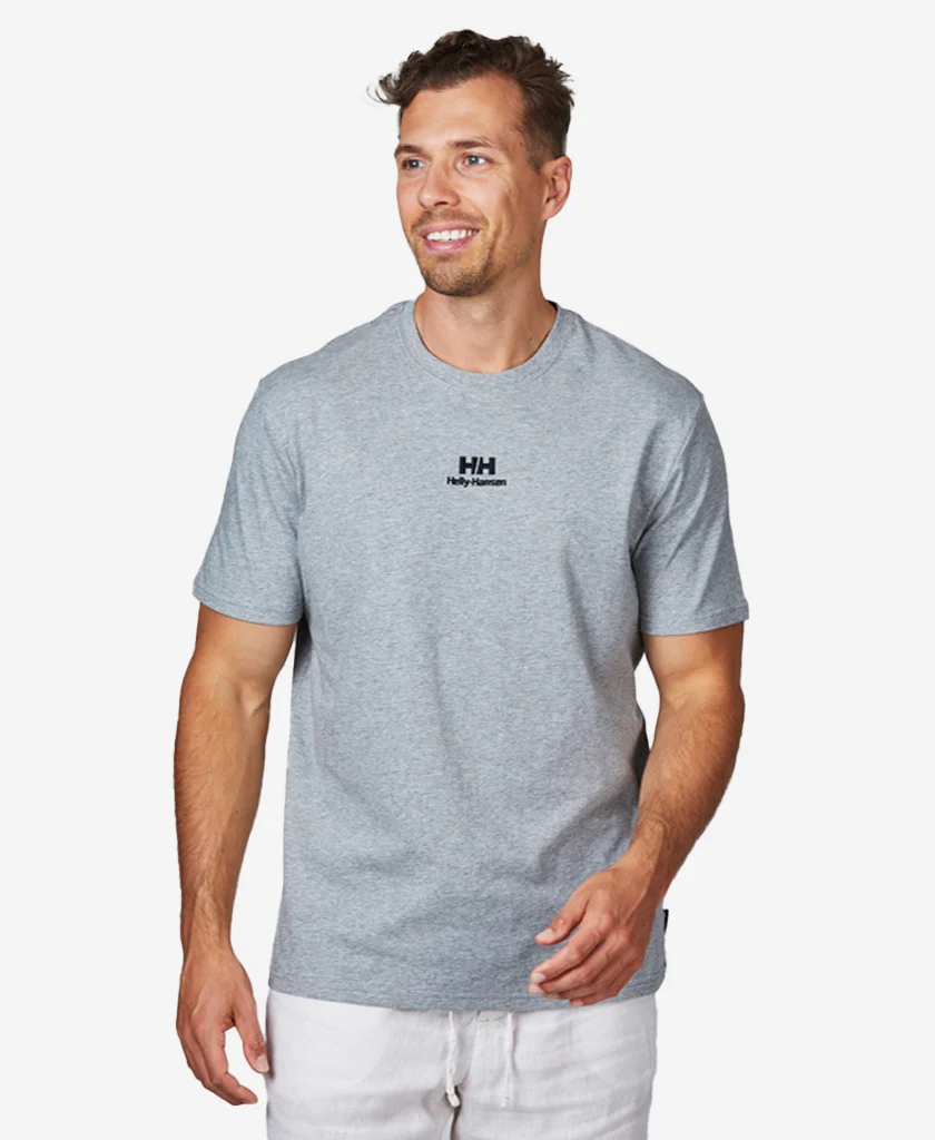 YU T-SHIRT, Grey Melange