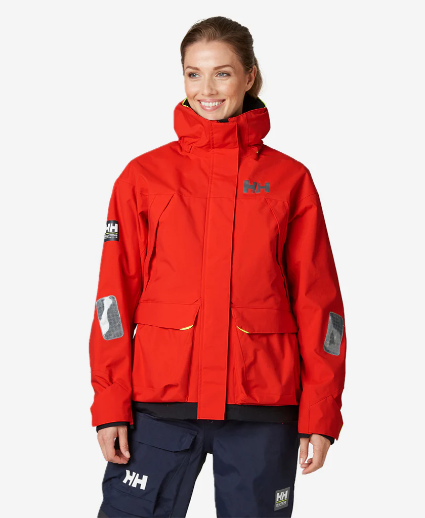 W PIER JACKET, Alert Red