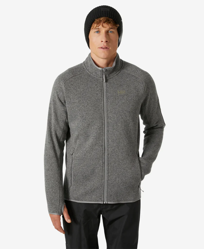 VARDE FLEECE JACKET 2.0, Concrete
