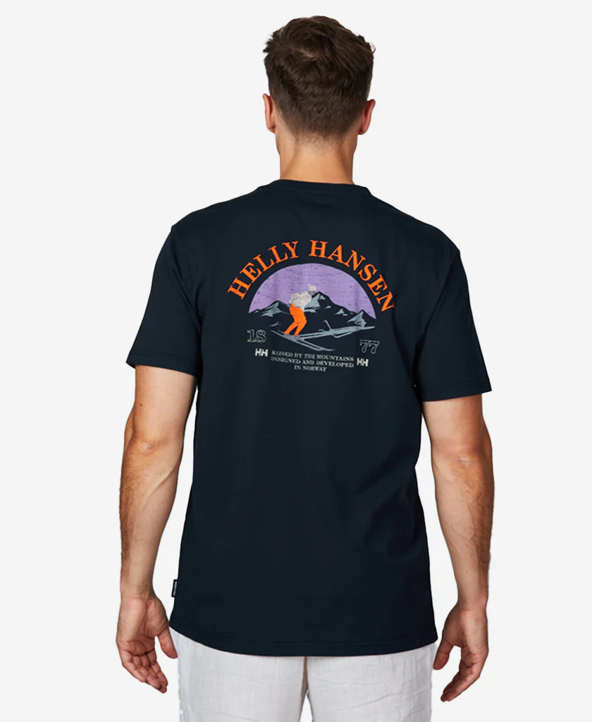 MOUNTAINSIDE T-SHIRT, Navy