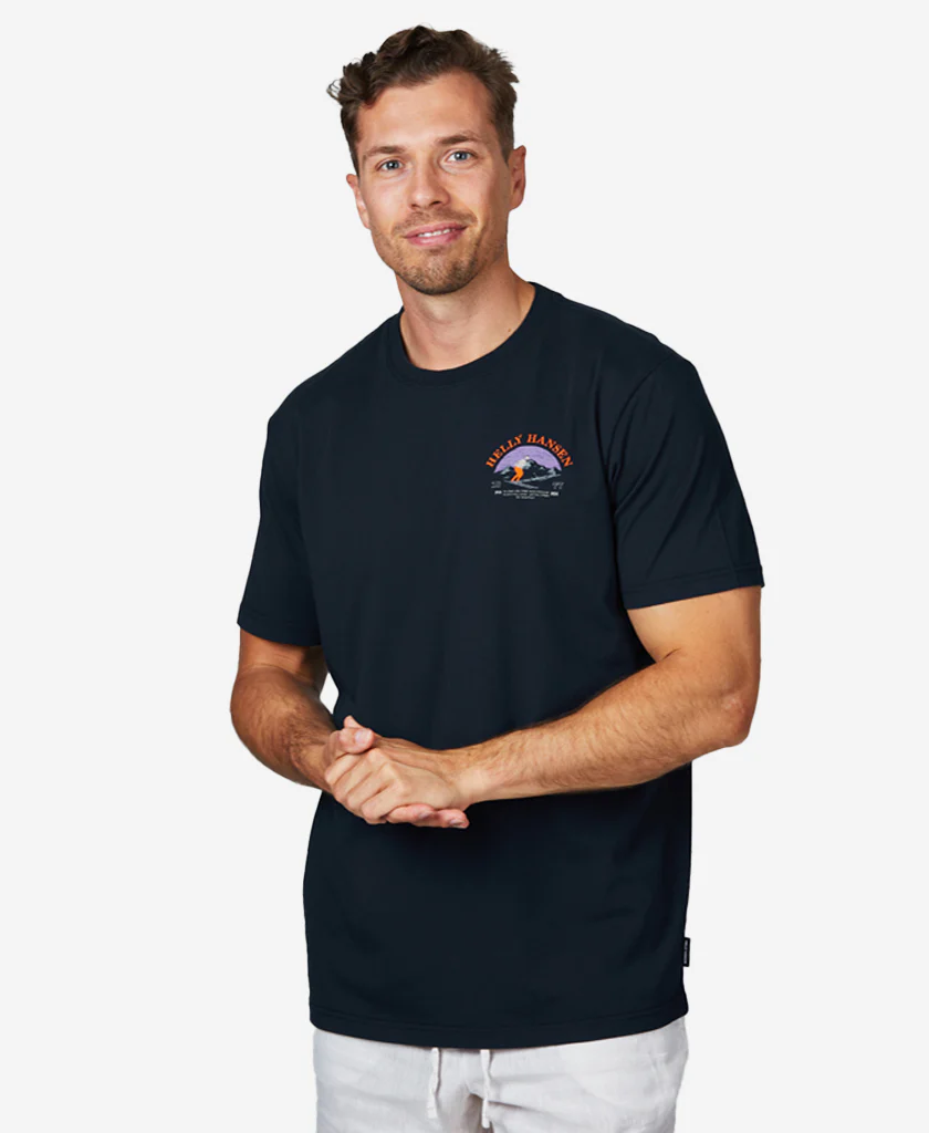 MOUNTAINSIDE T-SHIRT, Navy