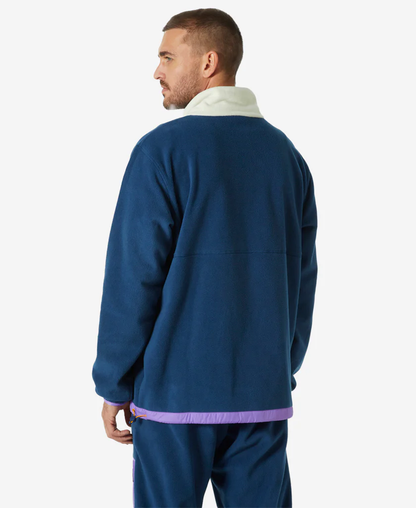YU FLEECE JACKET, Ocean