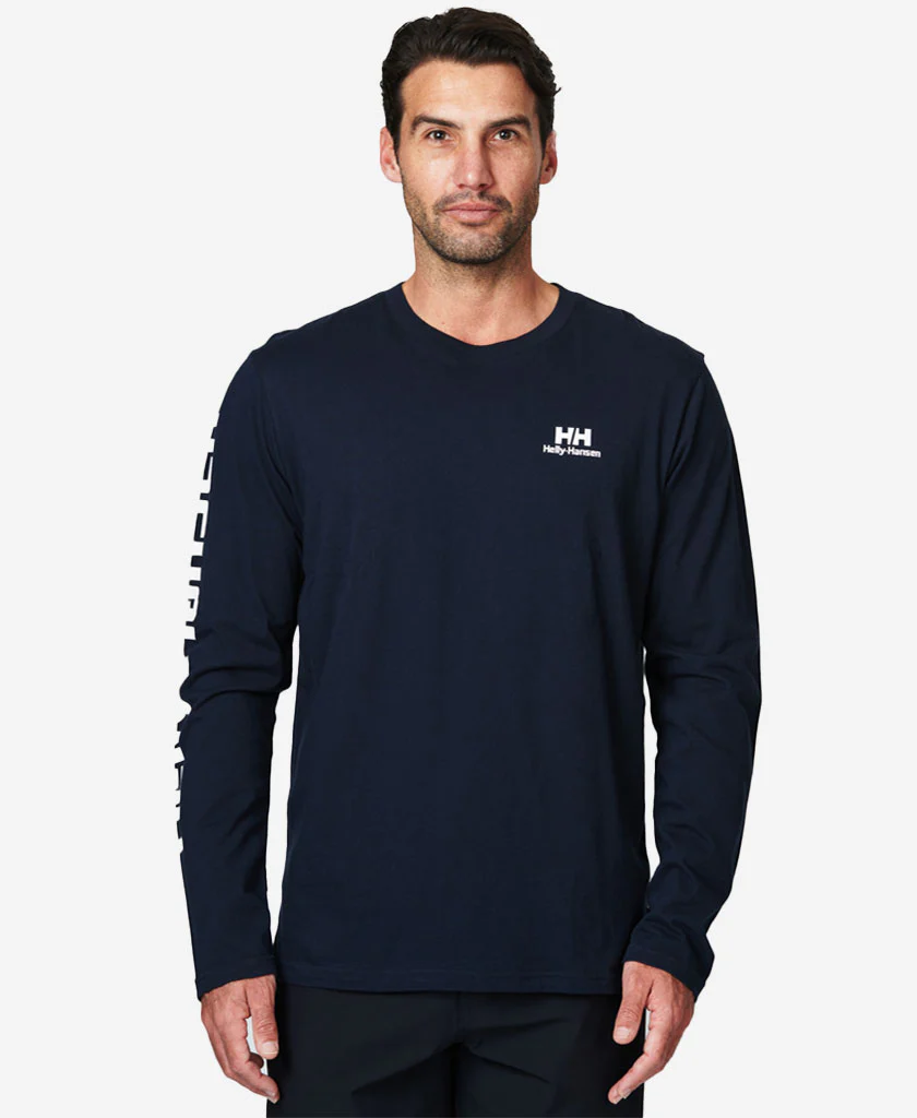 YU L/S T-SHIRT, Navy