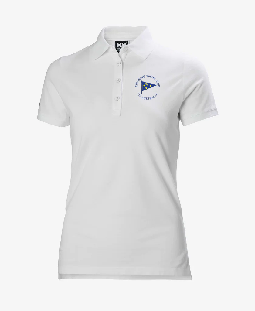 W CYCA PIQUE 2 POLO, White