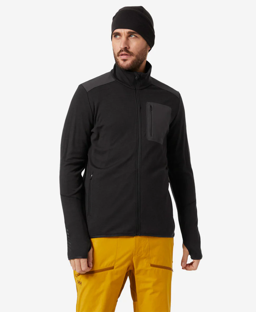 LIFA MERINO MIDLAYER, Black
