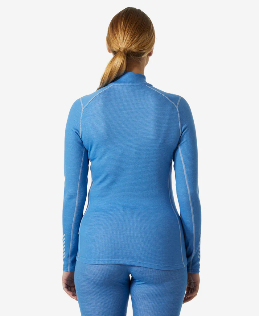 W LIFA MERINO MIDW GRA 1/2 ZIP, Ultra Blue