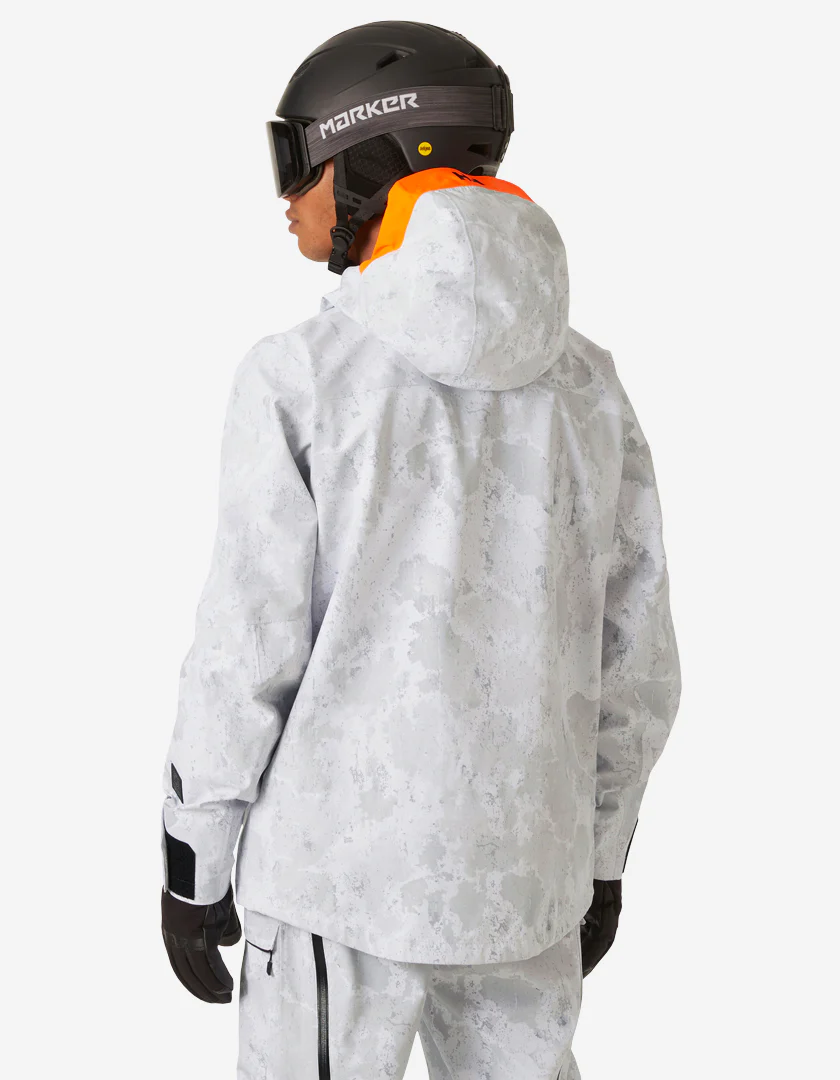 SOGN SHELL 2.0 JACKET, Grey Fog Snow Camo