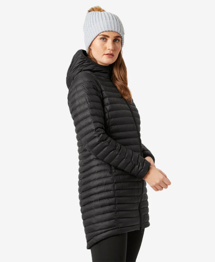 W SIRDAL LONG INSULATOR JACKET, Black
