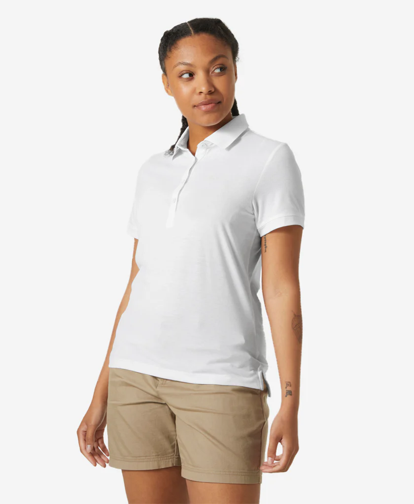 WOMENS SIREN POLO, White