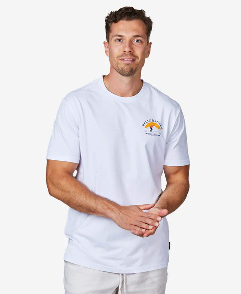 MOUNTAINSIDE T-SHIRT, White