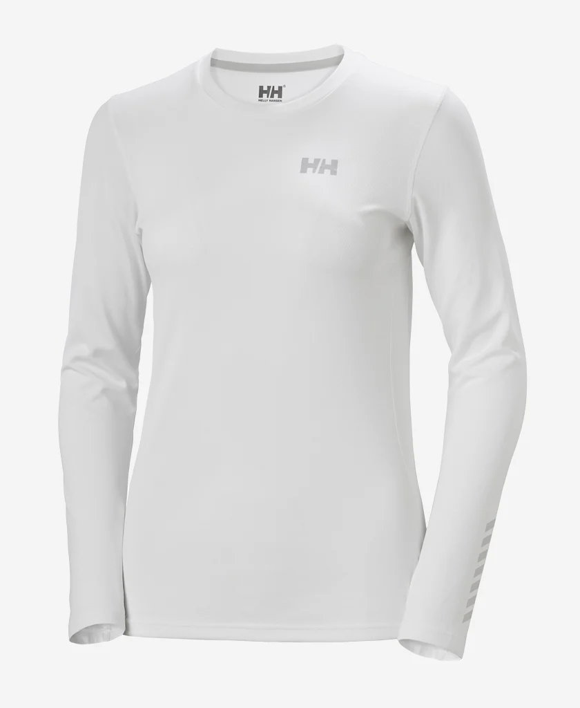 W HH LIFA ACTIVE SOLEN LS, 002 White