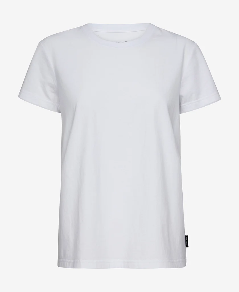 W CREW T-SHIRT, White