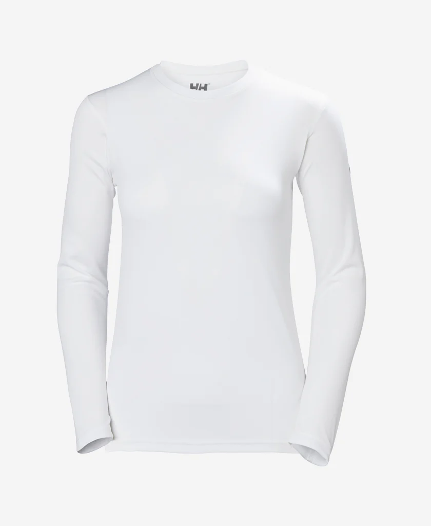 W HH TECH CREW LS, White