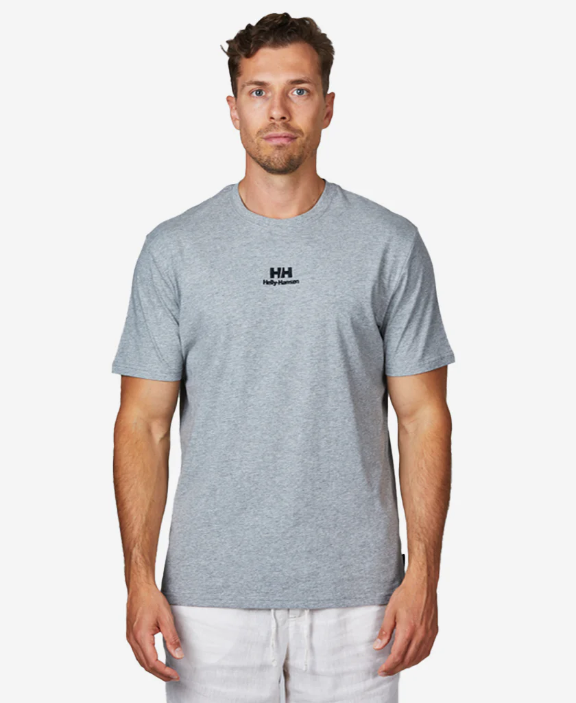 YU T-SHIRT, Grey Melange