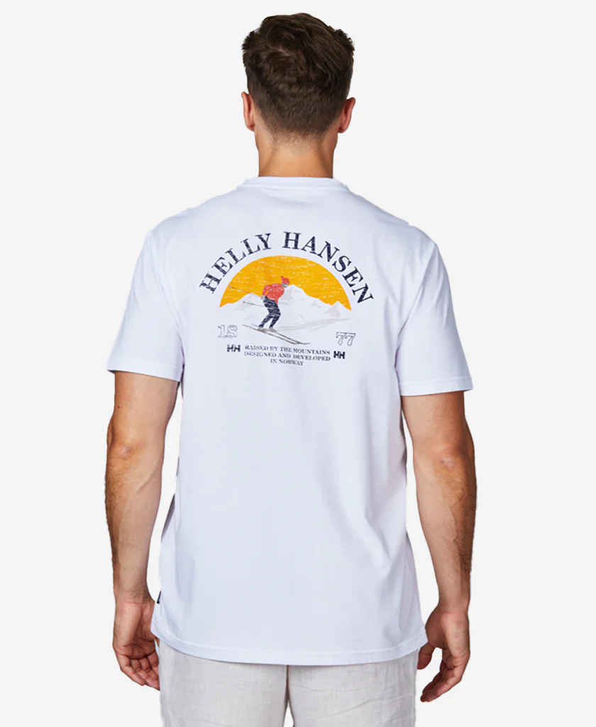 MOUNTAINSIDE T-SHIRT, White
