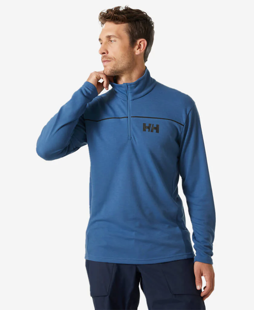 HP 1/2 ZIP PULLOVER, Azurite