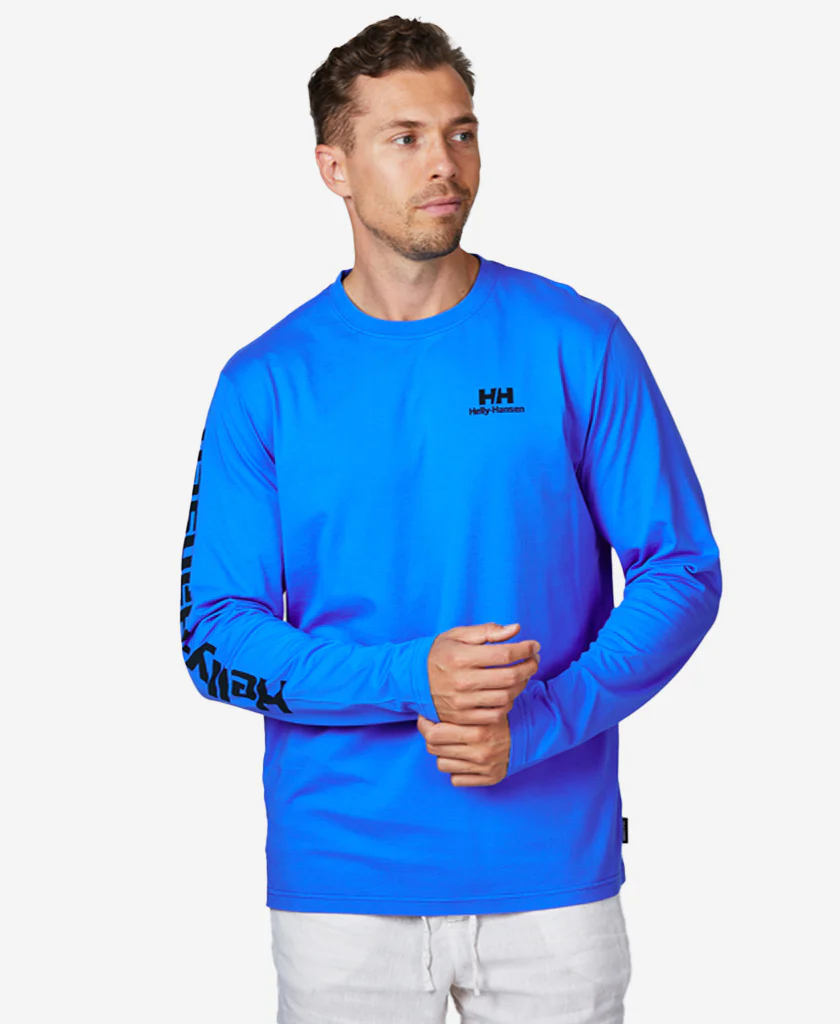 YU L/S T-SHIRT, Ultra Blue