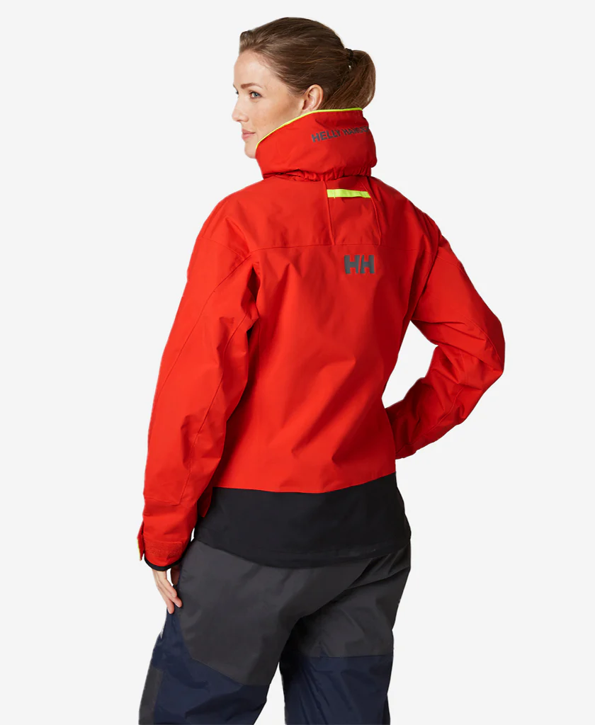 W PIER JACKET, Alert Red
